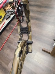 PSE Mach 34 Camo Carbon Fiber Compound Bow Left Hand 50 lb 34in 24-31in
