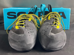 Scarpa Veloce L Climbing Shoes Black-Yellow Size 43