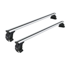 For Volkswagen Golf 5D (MK6) 2008-2012 Roof Rack Cross Bar Normal Roof Alu Silve