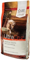 UltraCruz Equine Skin and Allergy Supplement for Horses, 25 lb Pellet (200 Days)