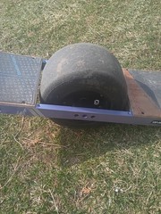 onewheel plus with charger and treaded tire