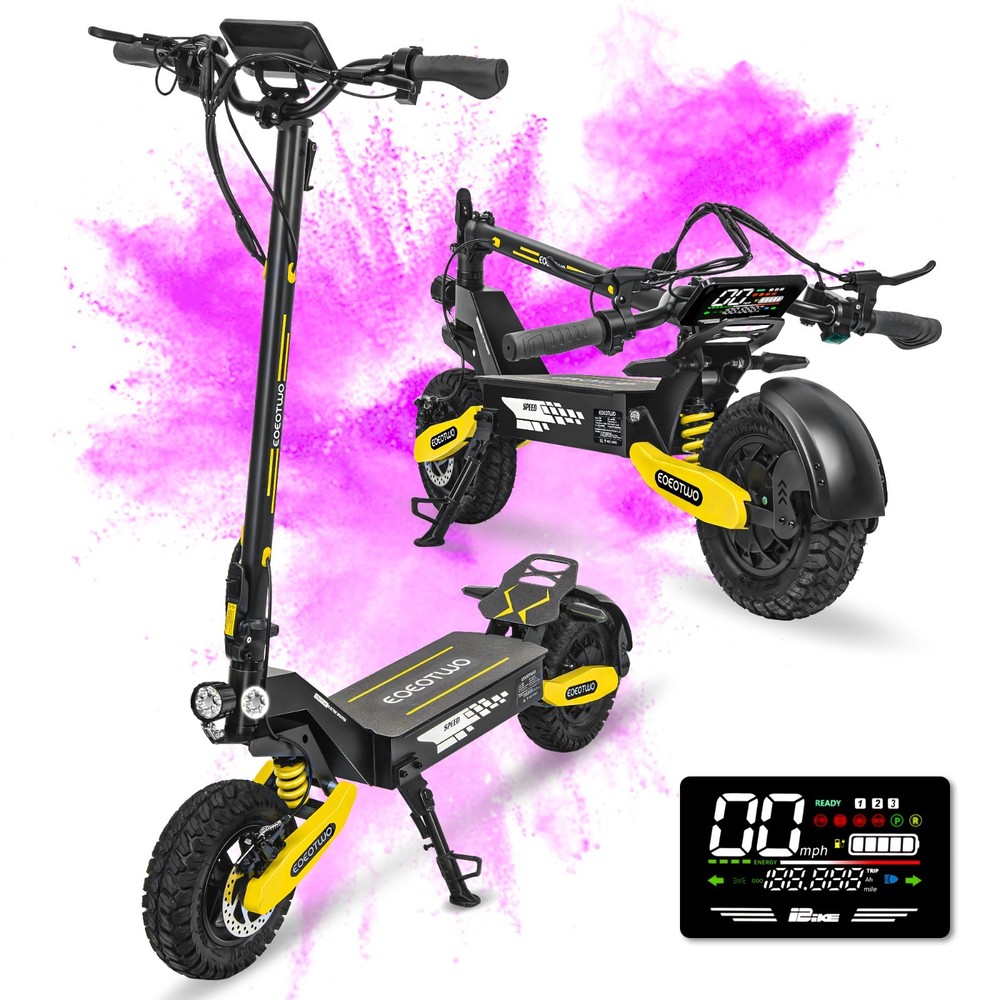 1200W Electric Scooter for Adult 48V13AH 28MPH 11» Off-road Commuting E-Scooter