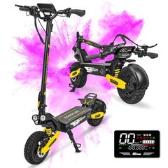 1200W Electric Scooter for Adult 48V13AH 28MPH 11» Off-road Commuting E-Scooter