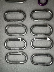 Lot 13 Vintage Chouinard Carabiners 2100 Kg 2000KG Lowe Tuber , Black Diamond