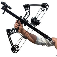 Compound Bow Set Rapid Bow Shooter Launcher 40-70lbs Adjustable Archery Hunting
