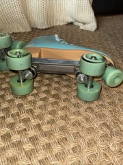 C SEVEN Adults Aquamarine Roller Skates (58MM83A) Size 8