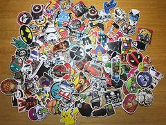 200 Skateboard Stickers bomb Vinyl Laptop Luggage Decals Dope Sticker Lot cool