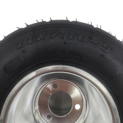5inch Go Kart Dirt bike Wheel Rim & Tire Front Rear Durable 10X4.50-5 11×7.10-5