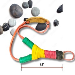 Hunting Wood Catapult With Rubber, High Velocity Powerful Slingshot Outdoor