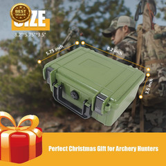 Archery Broadhead Box Hunting Accessory Case Holds 28 Broadheads (Case Only) – G