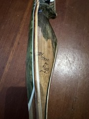 By TradAl The Green Hornet Custom LongBow 62in 47lb @28 RH