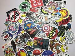200 Skateboard Stickers bomb Vinyl Laptop Luggage Decals Dope Sticker Lot cool