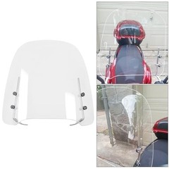 Universal Scooter Windshield 14.3″x16.5″ Compatible with Yamaha Honda 125cc