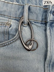 Black Chromed Oval Carabiner