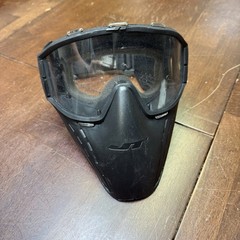JT Air Soft Paintball Racing Goggles Face Mask Ear Flaps – Strong Elastic