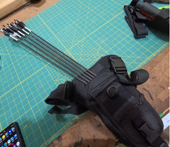 Straight Arrow Quiver inspired by popular Hipster-Improved Style Free Shipping