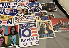 Joe BIDEN Kamala HARRIS Stickers USA Decal Popular Funny Political 50 Piece
