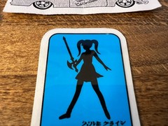 Hook Ups Skateboards Small Sword Girl Icon Sticker Anime Jeremy Klein