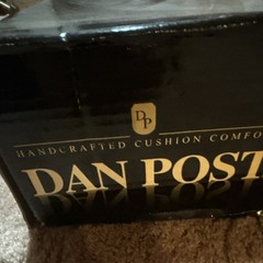 Dan Post DPP5162 Men’s 10.5 Cognac Ostrich Neck Western Boots