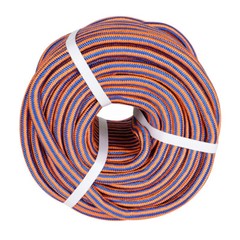 1/2 «x 100/150’12 Strand Braided Rope (Blue,Orange) Tensile Strength 8000 Pounds