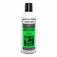 Valken Green Gas Can for Airsoft Guns Pistols Rifles Sniper Silicone 8oz