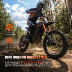 ADULT ELECTRIC DIRT BIKE PEAK 6000W 60V 30AH 50MPH OFF-ROAD MOTORCYCLE EBIKE US