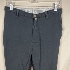 Devon Aire Full Seat Riding Breeches Size 28R Black