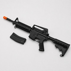 WE 6mmGBB Airsoft Rifle, Indoor / Outdoor Scop, Semi/ Auto Modes, 320-350 FPS
