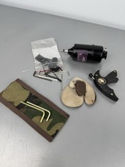 The Game Tracker Model 2500 Tracking Spool + Assorted Hunting Lot Tools Archery