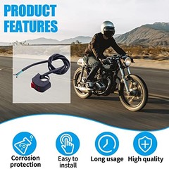 JINGKE 7/8» 22mm Handle Kill On Off Switch for ATV Motorcycle Scooter Go Kart