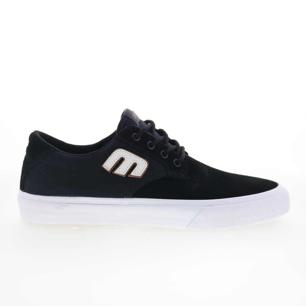 Etnies Barge Plus 4101000578976 Mens Black Skate Inspired Sneakers Shoes