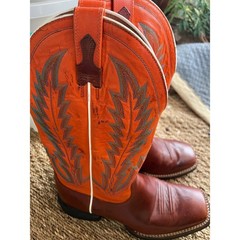 Ariat Men’s Boots Size 8.5 Leather Tennessee UT Vols Boots Size 8.5 D