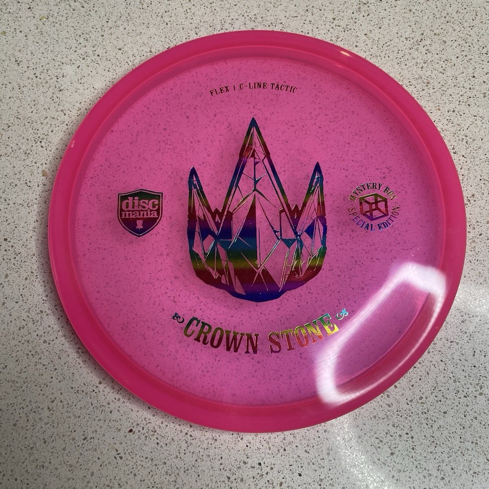 Discmania Tactic Flex 1 C-Line Crown Stone Special Edition Mystery Box 176g