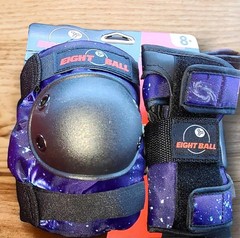Eight Ball Galaxy Multi-Sport Pad Set, Ages 8+