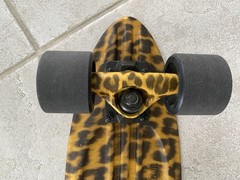 Globe Bantam Graphic ST Leopard Penny Board Skateboard Cruiser – 23 in x 6 in