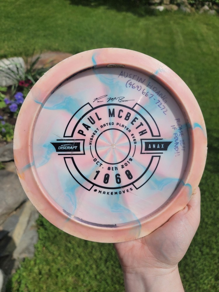Discraft Paul McBeth 1060 Esp Anax 173-174