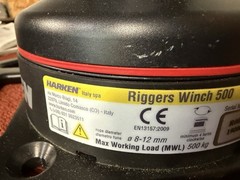 Harken Riggers Winch INLH 500