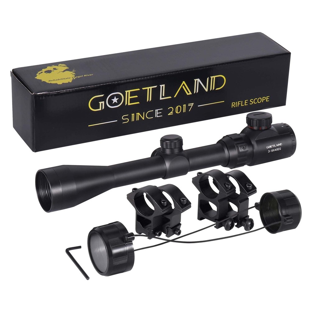 Rifle Scope 3-9×40 EG Red Green Illuminated 1.57″ Objective – Precision Accuracy