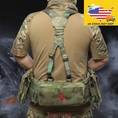 【US STOCK】 Russian A-10 Tactical FG Chest Rigs Multi-functional Belt Bag