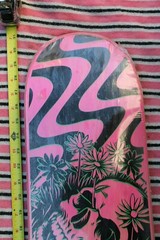 ZERO James Brockman Psychedelic Skull Flashback Rare 7.88x31in. SKATEBOARD DECK