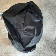 NEW EQ Helmet Helpers Water Resistant Riding Helmet Cover W/Brim Pocket Blck