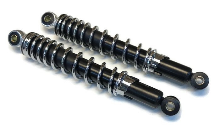 (2) 12″ Mechanical Shock Absorber 3/8″ 10mm ID – Minibike Mini Bike Go Kart Cart
