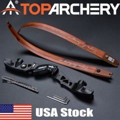 Archery 62″ Takedown ILF Recurve Bow for Right Hand Hunting Target Competition