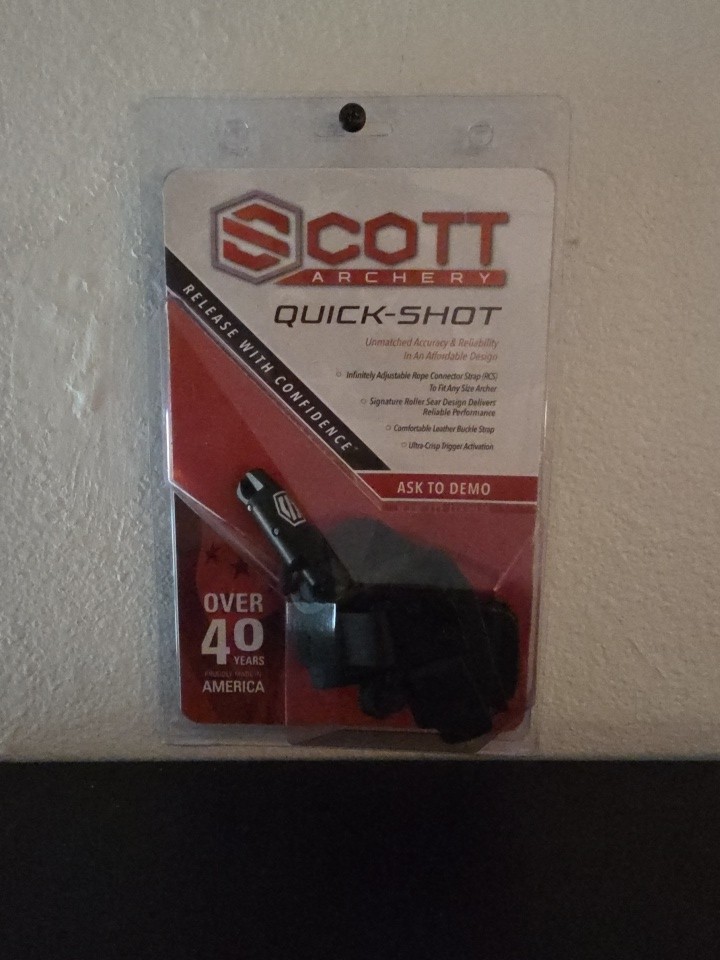 SCOTT Archery Quick-Shot Release Buckle Strap 3030BS-BK – New Sealed