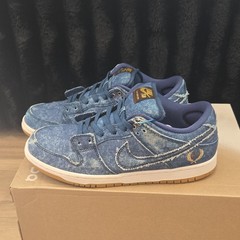 Nike SB Dunk Low Pro Denim Blue Skateboarding Shoes Men’s US 9 Medium (D)