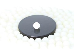 100 x Blue Night Vision Silicon Rubber Balls Paintballs 68 cal. Glow In The Dark