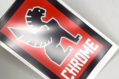 CHROME INDUSTRIES Decal Sticker – Water-Resistant * 3.5 in. x 5.6 in. USA
