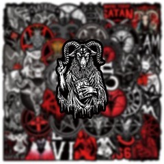 Mix 10/50 PCs Devil Satan dark Gothic-style Luggage Notebook Laptop Car Stickers