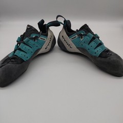 Evolve Climbing Shoes 8.5 UK 7.5 Eur 41.5 Laced Blue Grey Rock Outdoor