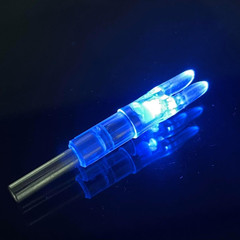 6/12 PCS S Lighted Nocks for Arrows .244″/6.2Mm inside Diameter Lighted Arrow No